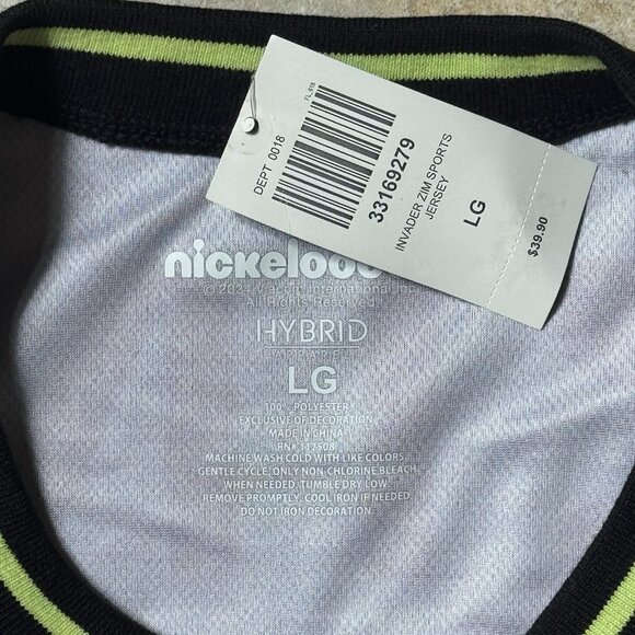 Invader Zim GIR & Zim Girls Soccer Jersey LARGE New - Picture 9 of 10